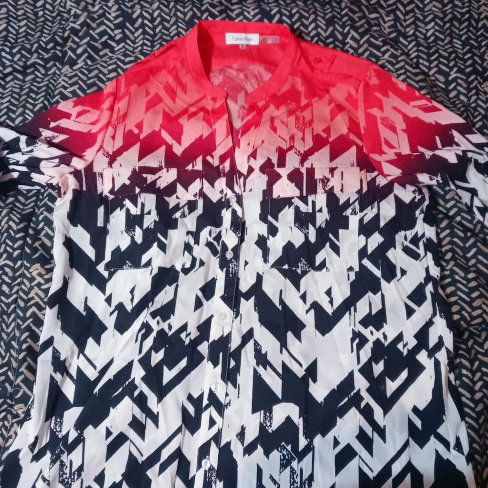 Women's large Calvin Klein blouse